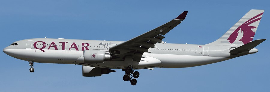 Qatar Airways ұшағы Airbus A330-200